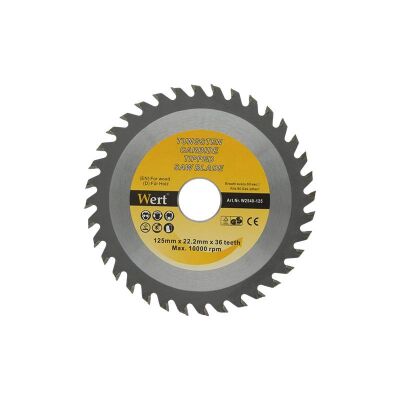 WERT 2540-125 Ahşap Kesme Testeresi (Ø 125mm) - 1