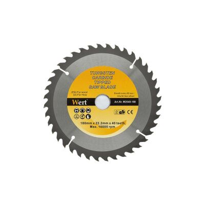 WERT 2540-180 Ahşap Kesme Testeresi (Ø 180mm) - 1