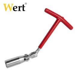 WERT 2601 Mafsallı Buji Lokma Anahtarı (16mm) - 2