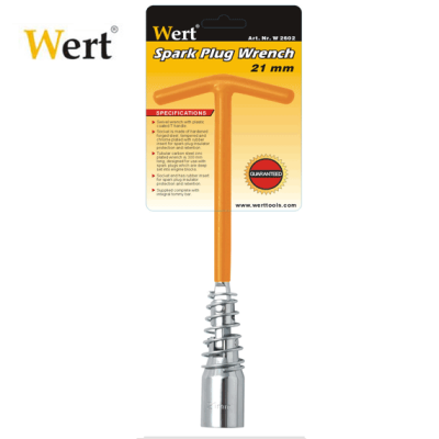 WERT 2602 Mafsallı Buji Lokma Anahtarı (20.8mm) - 1