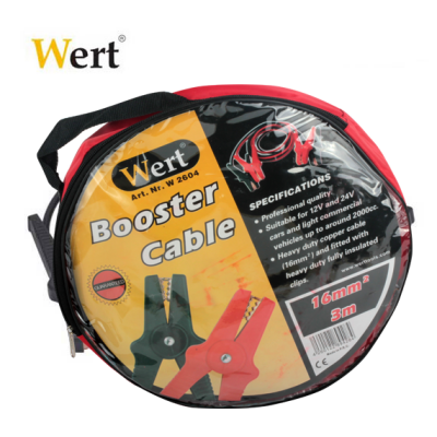 WERT 2604 Akü Takviye Kablosu 16mm², 3m, Otomobil için - 3