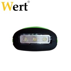 WERT 2611 Pilli Çalışma Lambası, 3W COB + 3 LED - Thumbnail