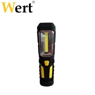 WERT 2612 Pilli Çalışma Lambası, 3W COB LED  + 1 LED - 1