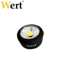 WERT 2614 Pilli Çalışma Lambası, 3W COB LED  - 2