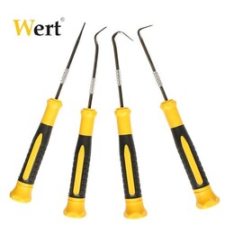 WERT 2690 Delici Biz İğnesi ve Kanca Seti, 4 Parça - Thumbnail