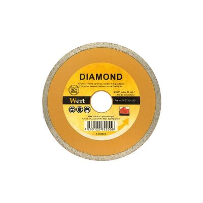 WERT 2710-125 Seramik-Fayans Elmas Testere (125mm) - 1