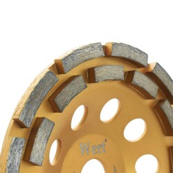WERT 2740-100 Elmas Taşlama Diski, Çift Sıra, 100mm - 4
