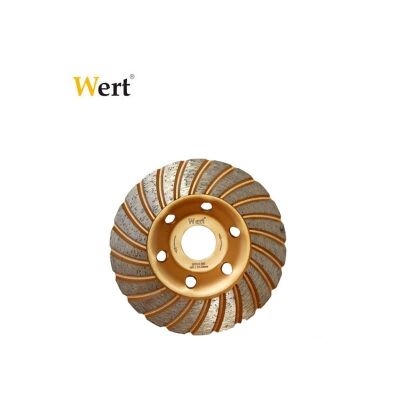 WERT 2741-125 Elmas Taşlama Diski, Turbo, 125mm - 1