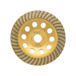 WERT 2741-150 Elmas Taşlama Diski, Turbo, 150mm - 1