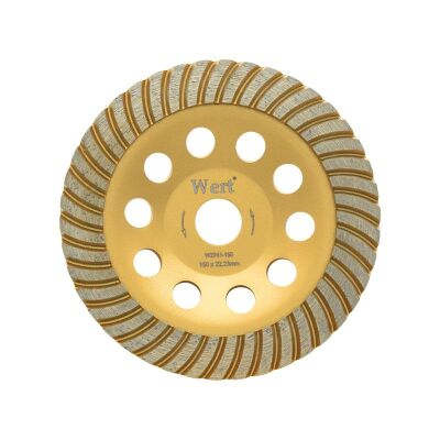 WERT 2741-150 Elmas Taşlama Diski, Turbo, 150mm - 1