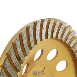 WERT 2741-150 Elmas Taşlama Diski, Turbo, 150mm - 4