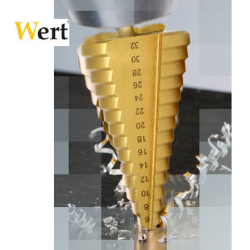 WERT 3500 Kademeli Sac Delme Seti - 2