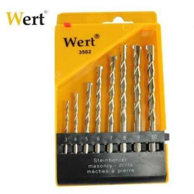 WERT 3502 Beton Matkap Ucu (8 Parça Set) - 2