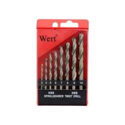 WERT 3503 HSS Matkap Ucu Seti (8 Parça Set) - 1