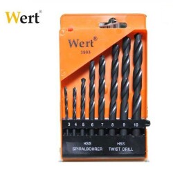 WERT 3503 HSS Matkap Ucu Seti (8 Parça Set) - 2