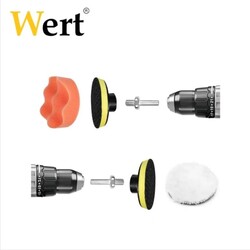 WERT 9014 Pasta Cila Polisaj Sünger Seti, 11 Parça - Thumbnail